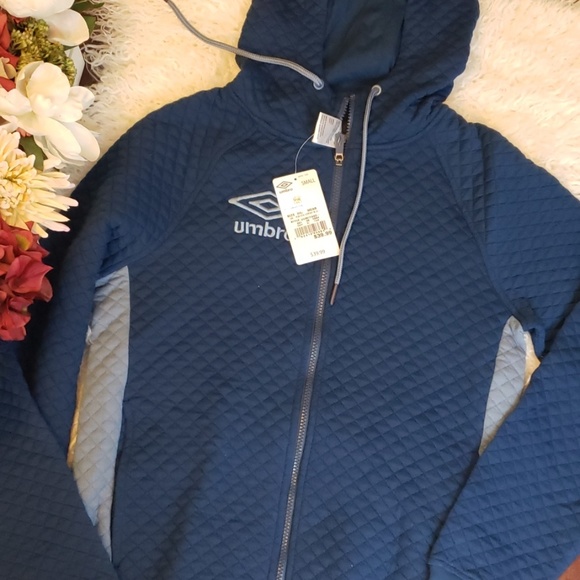 Umbro Quilted Fleece Hoodie - Picture 2 of 7